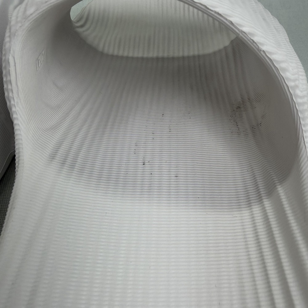 Adidas Adilette 22 White Slides Men's Size 13 Swim - Picture 7 of 14